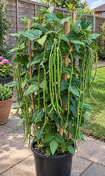 Compact Bush Yard Long Bean Seeds | Long Green Borboti | Early High Yielding খাটো জাতের বরবটি