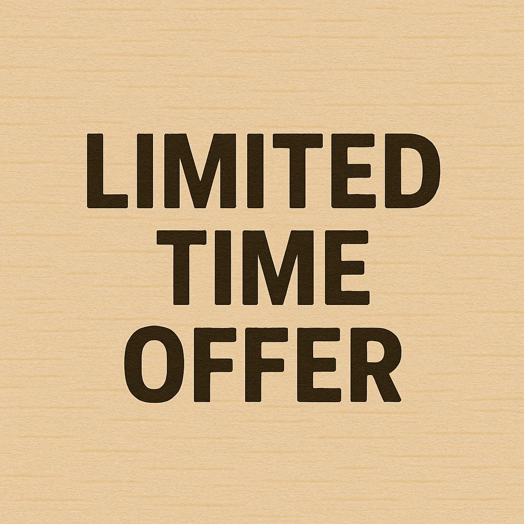 Limited Time Offer