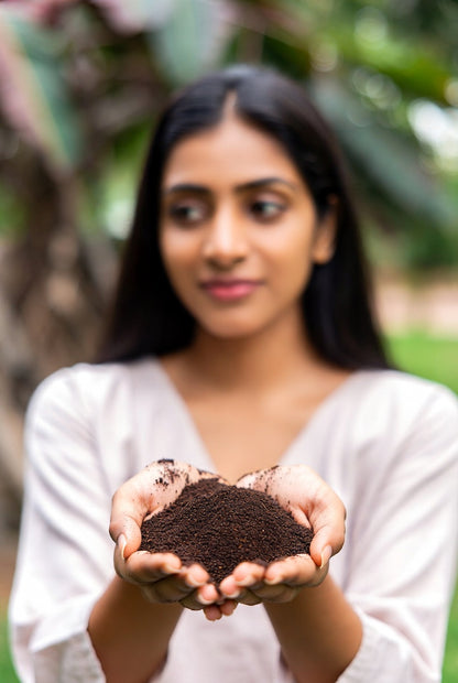 Premium Cold-Pressed Neem Cake Powder নিম খৈল পাউডার