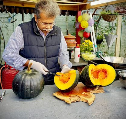 🇧🇩 Bangladeshi Dark Green Sweet Pumpkin Seedling (কালো মিষ্টি কুমড়া চারা)