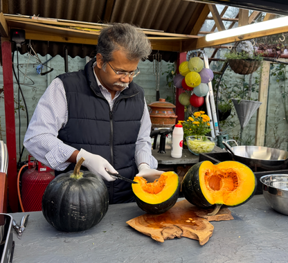 🇧🇩 Bangladeshi Dark Green Sweet Pumpkin Seedling (কালো মিষ্টি কুমড়া চারা)