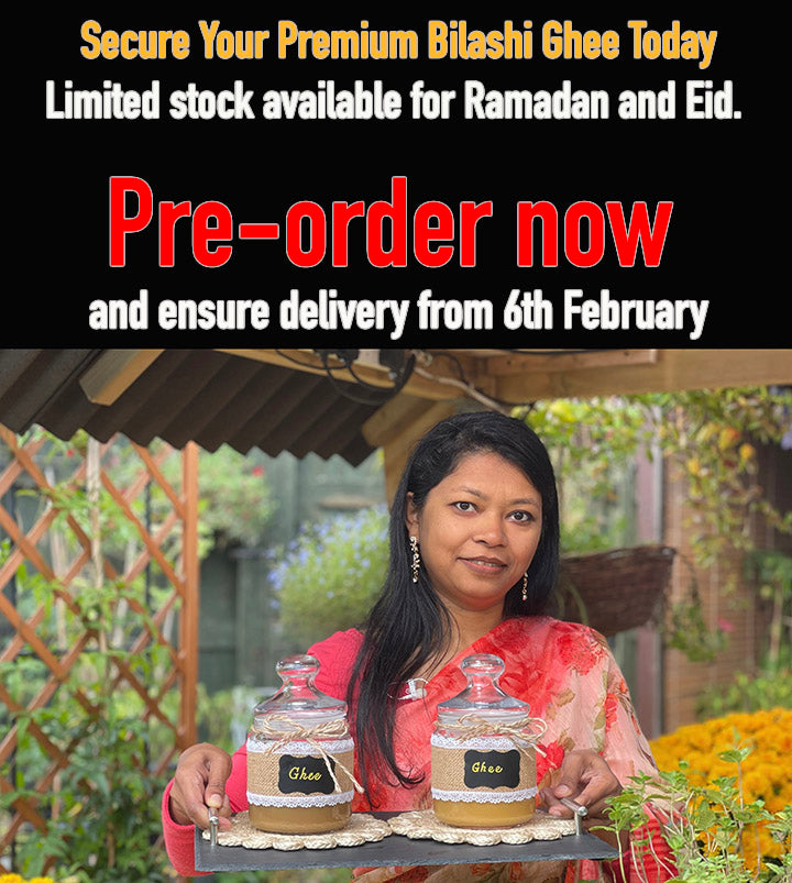 Bilashi Cow Ghee – 100% Pure, Rich & Aromatic, Authentic Bangladeshi Taste