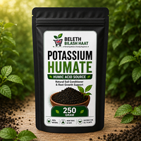 Humic & Fulvic Acid - Potassium Humate Flakes Powder – Natural Soil Conditioner & Root Support